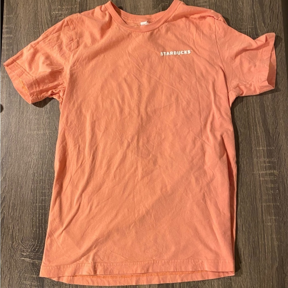 Bella Canvas Starbucks unisex shirt partner employee approved coffeegear euc new - Picture 1 of 5